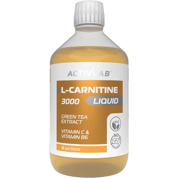 Odchudzanie L-karnityna ActivLab L-Carnitine 3000 pomarańcza 500ml