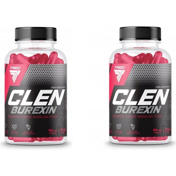 Wielopak 2x Trec Nutrition Clenburexin 90kaps