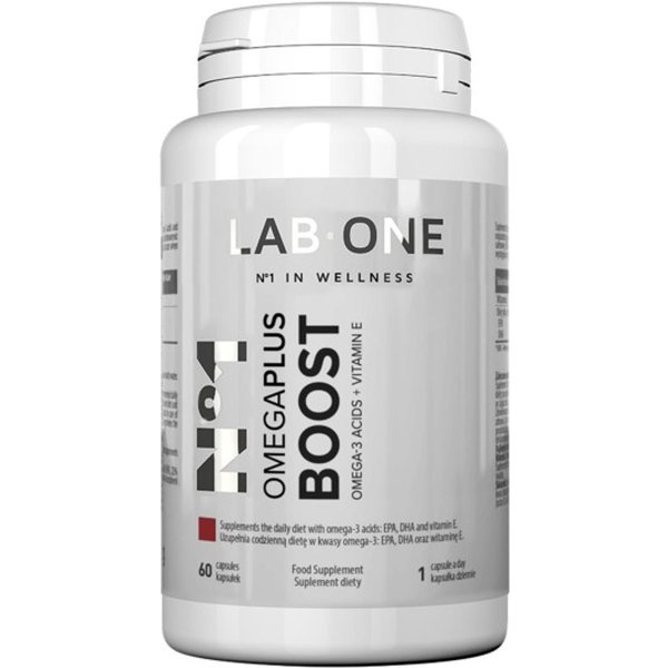 Kwasy Tłuszczowe Lab One N°1 Omega Boost 60kaps