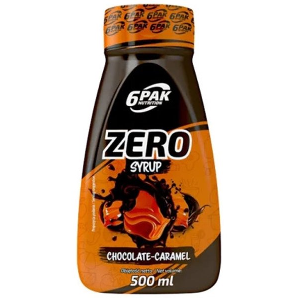 Sos bez kalorii Słodki 6PAK Sauce 500ml Czekoladowo-Karmelowy