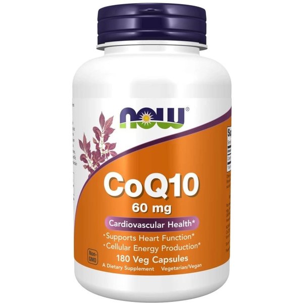 Zdrowe Serce Now Foods Coq10 60mg 180vcap