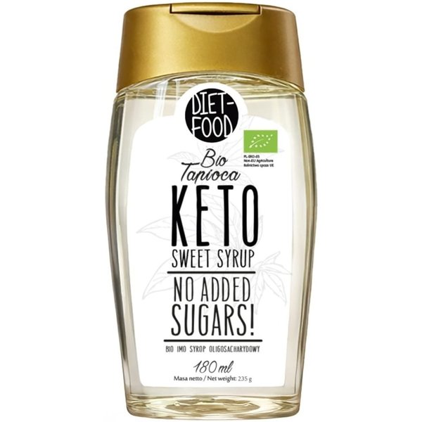 Zdrowa Żywność Syrop Diet Food Syrop z Tapioki Keto bio 180ml