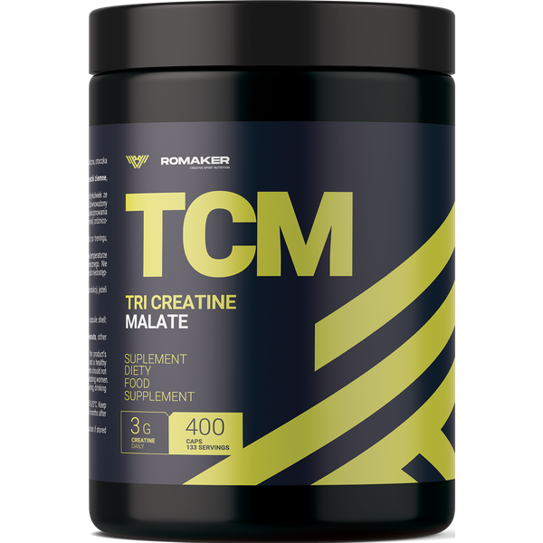 Kreatyna Promaker TCM Jabłczan kreatyny 400kaps