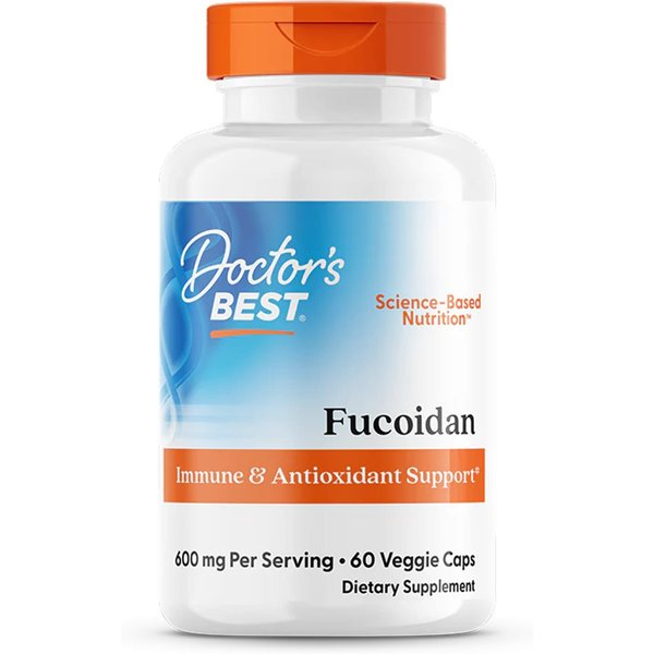 Odporność Doctor's Best Fucoidan 600mg 60vcap