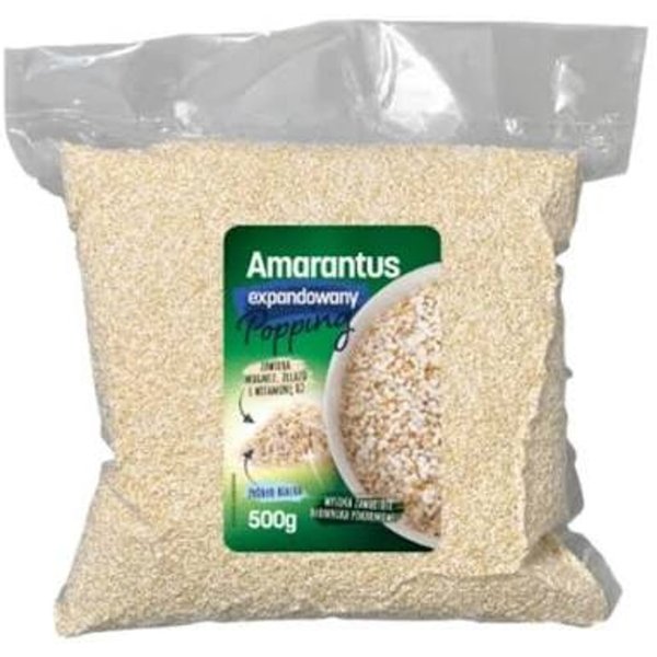 Zdrowa Żywność Nasiona Targroch Amarantus popping 500g