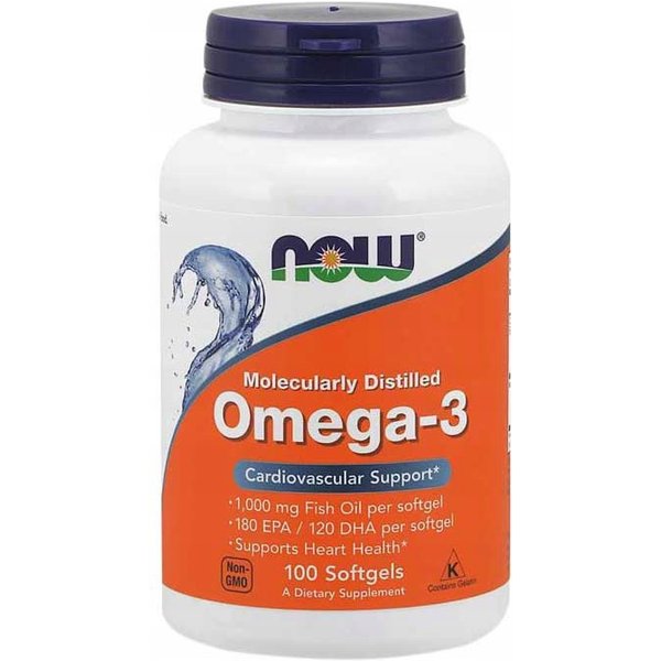Kwasy Tłuszczowe Omega Now Foods Omega 3 100softgels