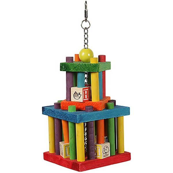 Happy Pet Building Block Maze 37cm gioco per pappagalli-image