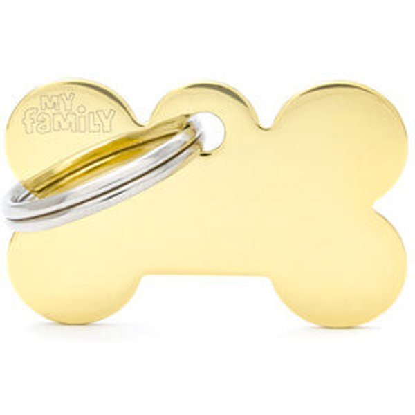Medaglietta Osso S Cromato Ottone-image