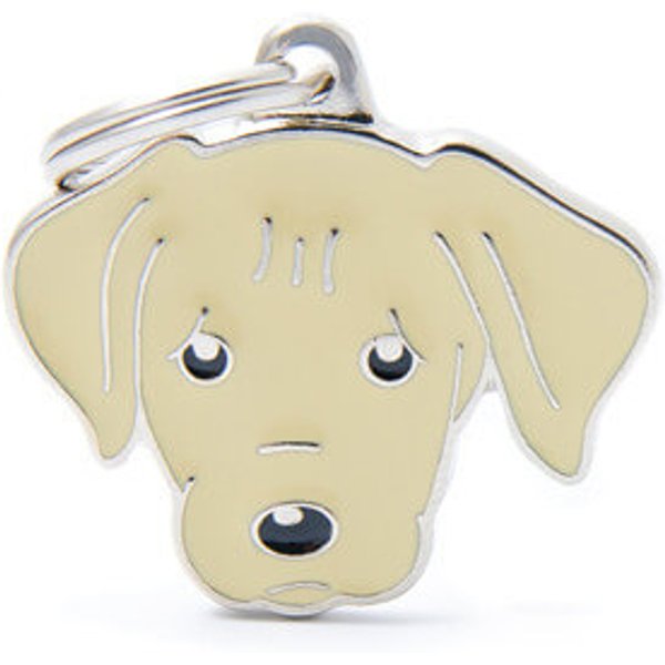 Medaglietta Cane Labrador Crema-image