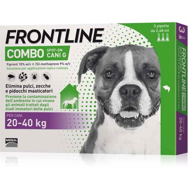 Frontline Combo Cane 20-40kg 3 pipette-image