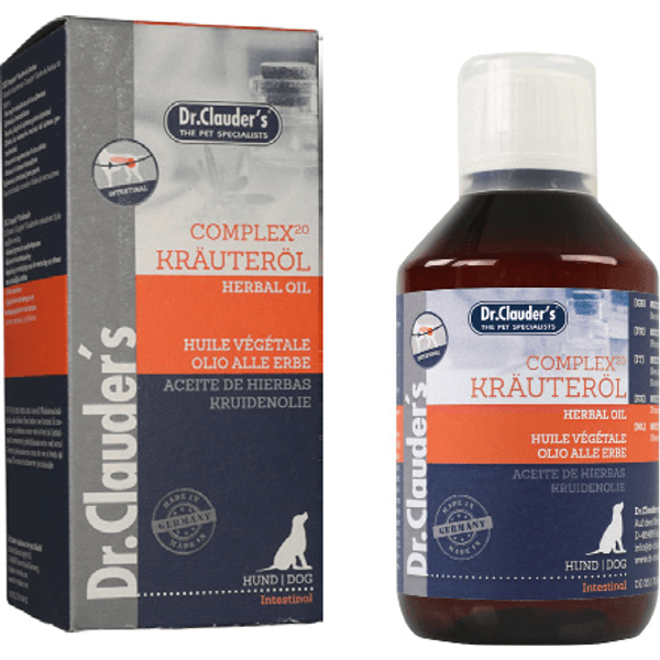 Dr. Clauder's Complex 20 olio alle erbe 250ml benessere intestinale-image