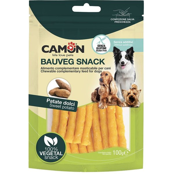 Camon Bauveg Stick Con Patata Dolce 100G Snack Per Cani-image