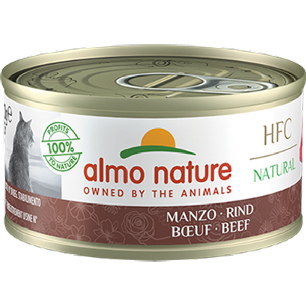 Almo Nature HFC Natural Manzo 70g umido gatto-image