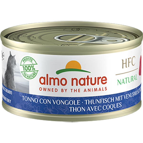 Almo Nature HFC Natural Tonno e Vongole 70g umido gatto-image