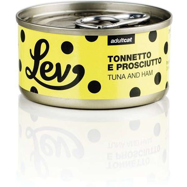 Lev Tonnetto E Prosciutto 70G Umido Gatto-image