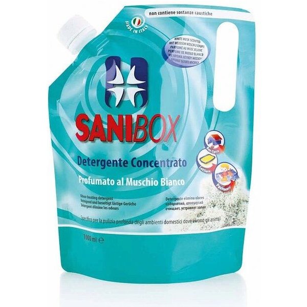 Sanibox Muschio Bianco detergente igienizzante 1 litro-image