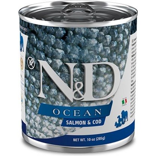 N&D Ocean Salmone E Merluzzo 285G Umido Cane 285G-image