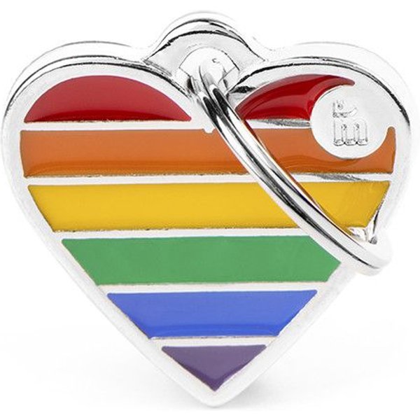 Medaglietta Rainbow Cuore Piccolo-image
