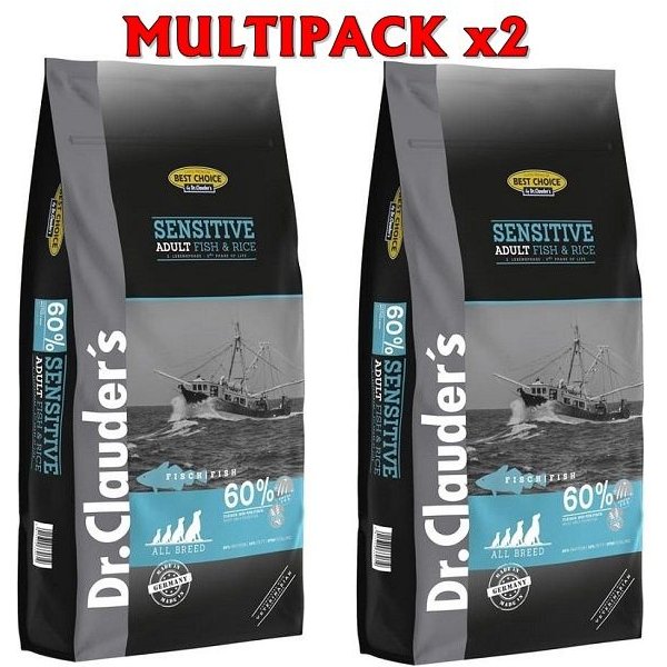 Best Choice Sensitive Fish & Rice 12,5Kg crocchette cane-image