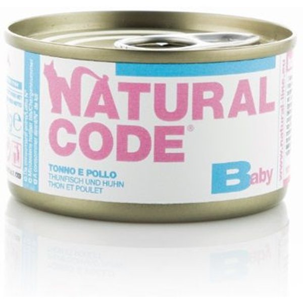 Natural Code Baby Tonno Pollo 85gr umido gattino 85 g-image