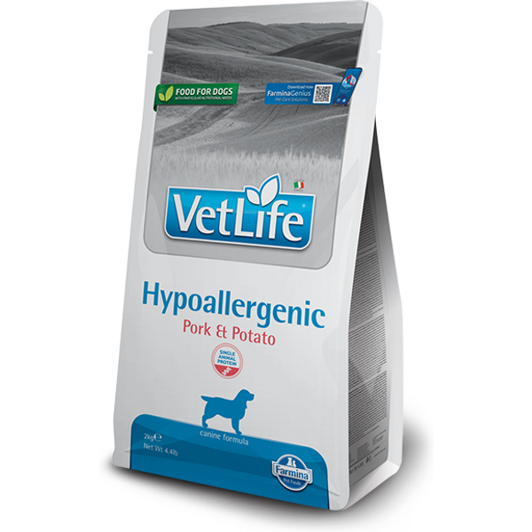 Vet Life Farmina Hypoallergenic Pork And Potato Crocchette Dietetiche Cane 2 Kg-image
