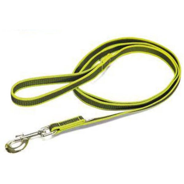 Julius K9 Guinzaglio Color & Gray 20mm x 1,2m supergrip con maniglia-image