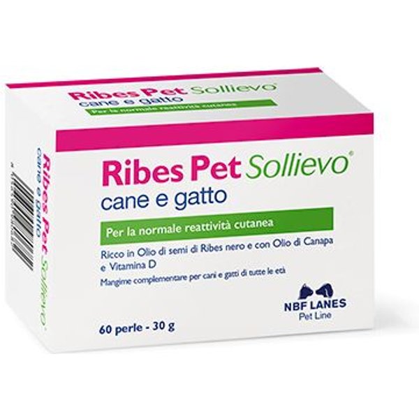 NBF Ribes Pet Sollievo per cane e gatto 30 perle-image
