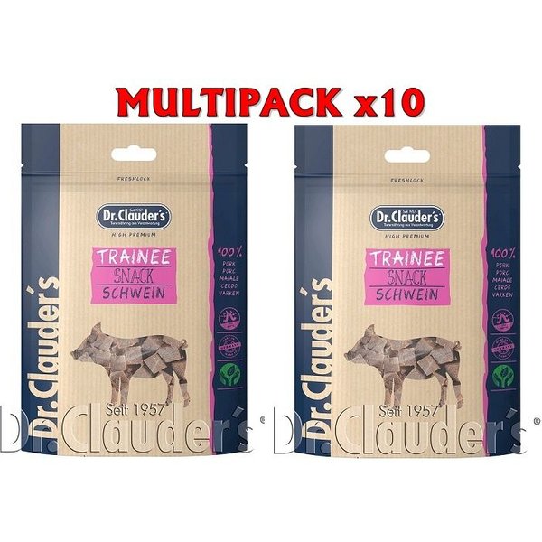 Dr. Clauder's Traineesnack Maiale 80G Snack Per Cani In Cubetti-image