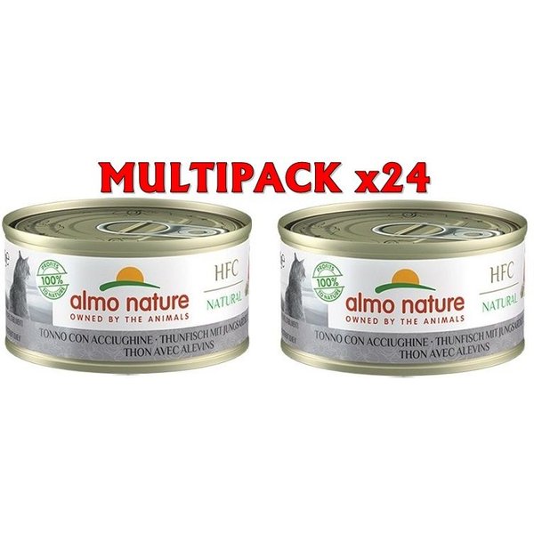 Almo Nature HFC Natural Tonno e Acciughine 70g umido gatto-image