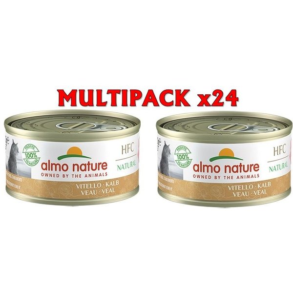 Almo Nature HFC Natural Vitello 70g umido gatto-image