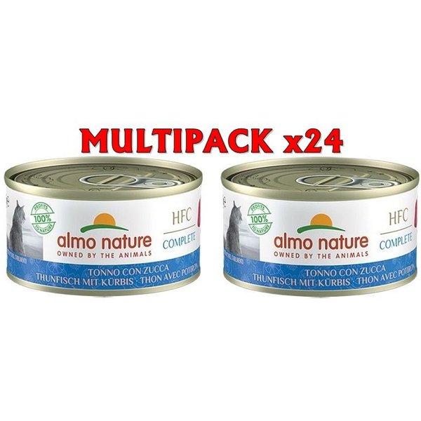 Almo Nature Hfc Complete Tonno Con Zucca 70G Umido Gatto-image