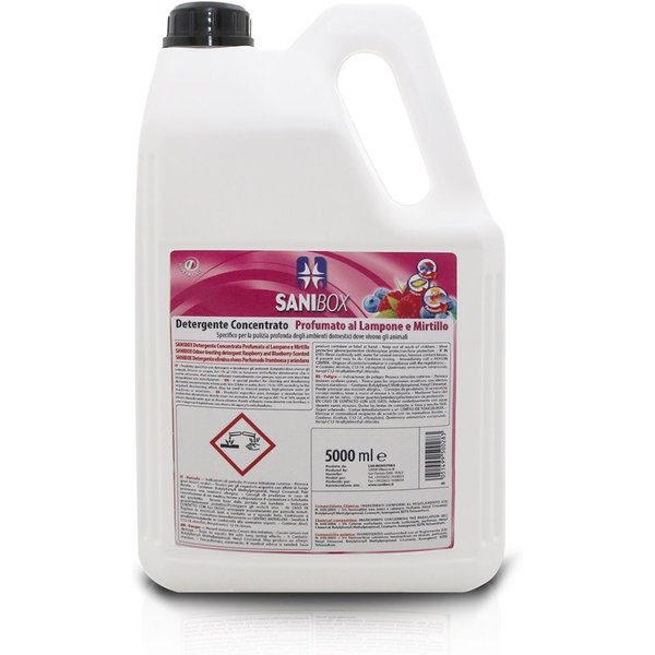 Sanibox Lampone E Mirtillo Detergente Igenizzante 5 Litri-image