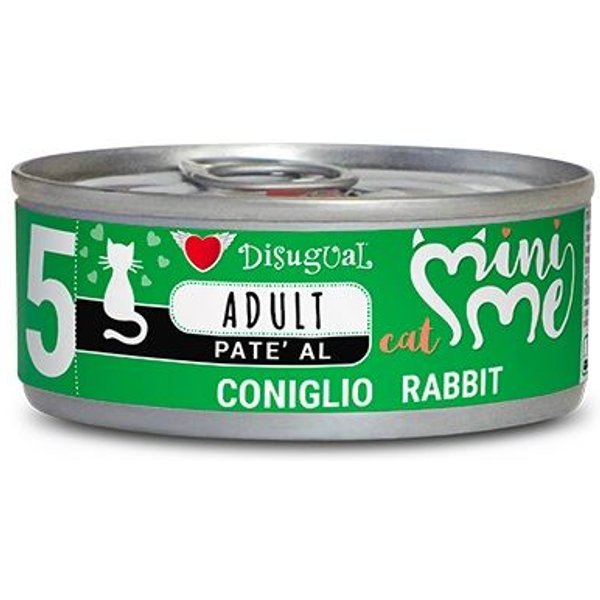 Disugual Mini Me 5 Coniglio 85G Umido Gatto 85 G-image