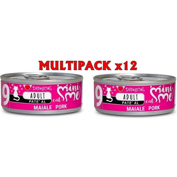 Disugual Mini Me 9 Maiale 85G Umido Gatto 12 X 85G-image