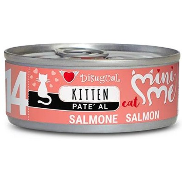 Disugual Mini Me 14 Kitten Salmone 85G Umido Gattino 85 G-image