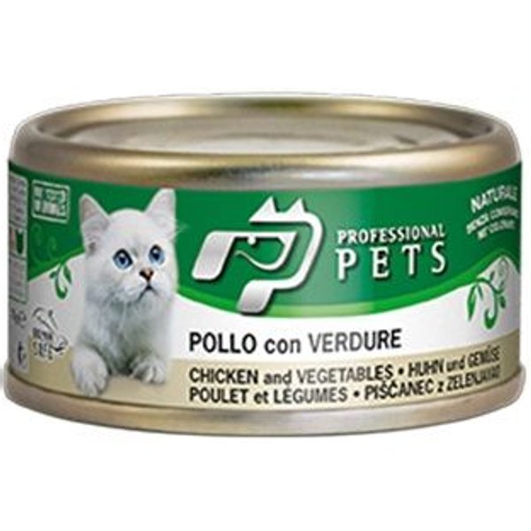 Professional Pets Pollo E Verdure 70G Umido Gatto-image