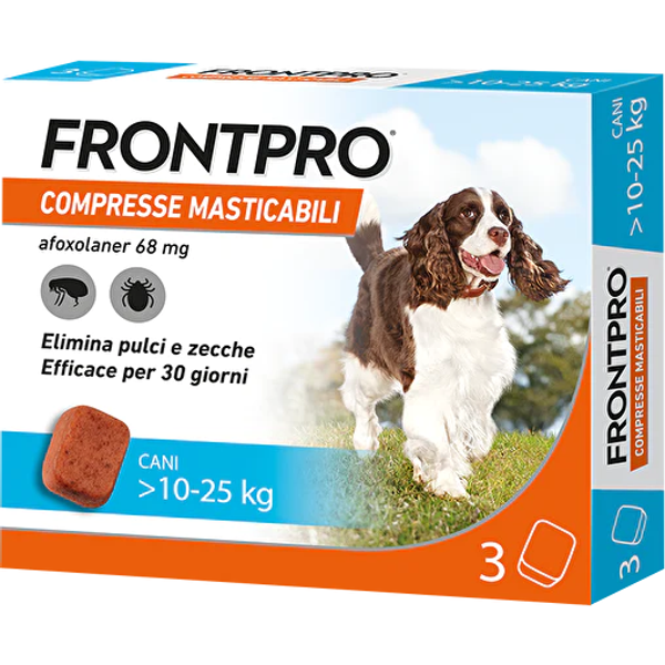 Frontpro Cane 10-25Kg 3 Compresse Masticabili-image