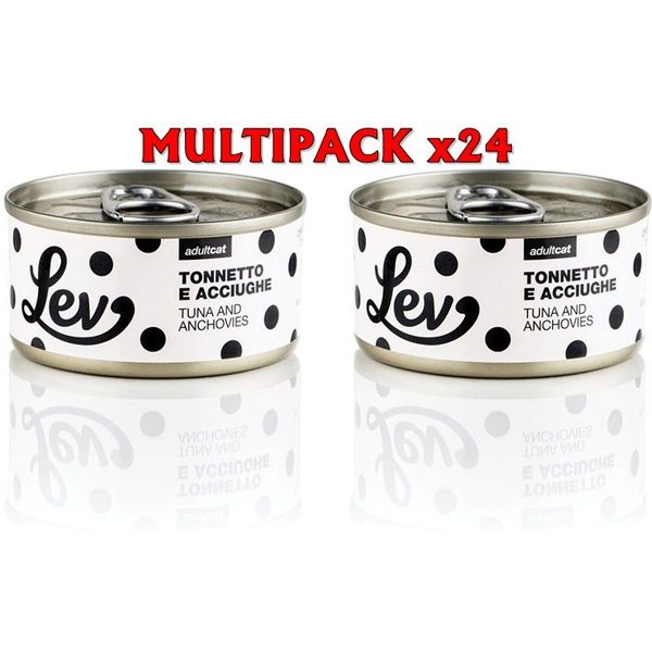 Lev Tonnetto E Acciughine 70G Umido Gatto-image