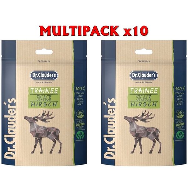 Dr. Clauder's Traineesnack Al Cervo Snack Per Cani In Cubetti 10 X 80G-image