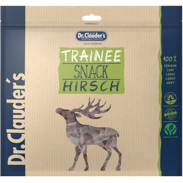 Dr. Clauder's Traineesnack Al Cervo Snack Per Cani In Cubetti 500G-image