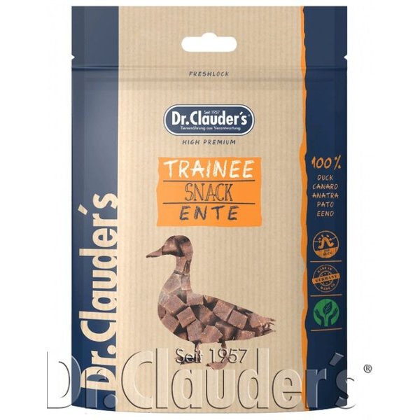 Dr. Clauder's Traineesnack anatra snack per cani in cubetti 80g-image