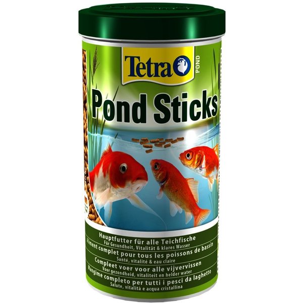 Tetra Pond Sticks 1L 100G Mangime Per Pesci Rossi E Carpe Koi-image