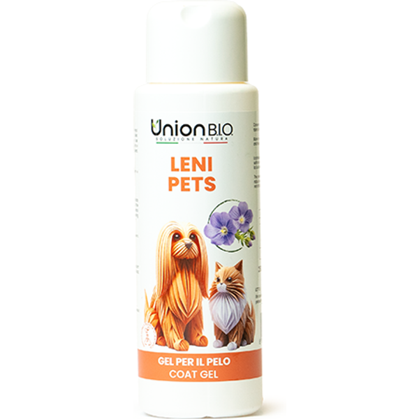 Union Bio Leni Pets 250ml gel ristrutturante pelo cane e gatto-image