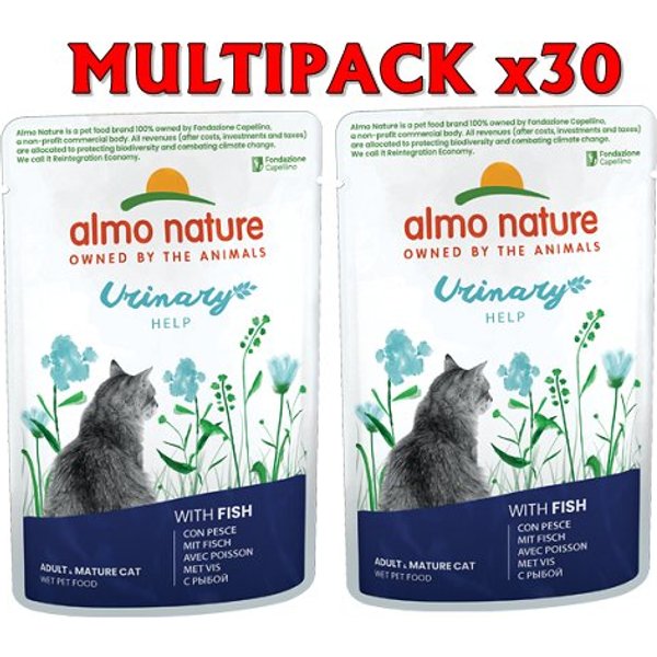 Almo Nature Holistic Functional Urinary Con Pesce 70G Umido Gatto-image