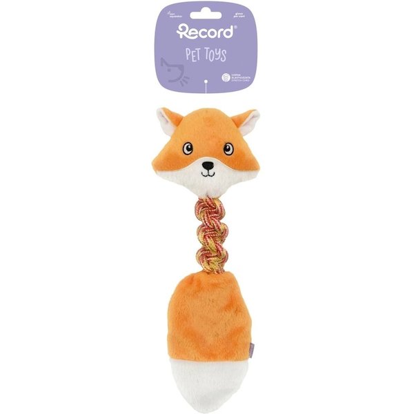Record Elastic Friends Volpe gioco interattivo per cani-image