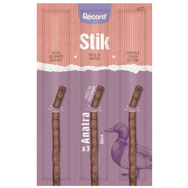 Record Stik all'Anatra per gatti 18g-image