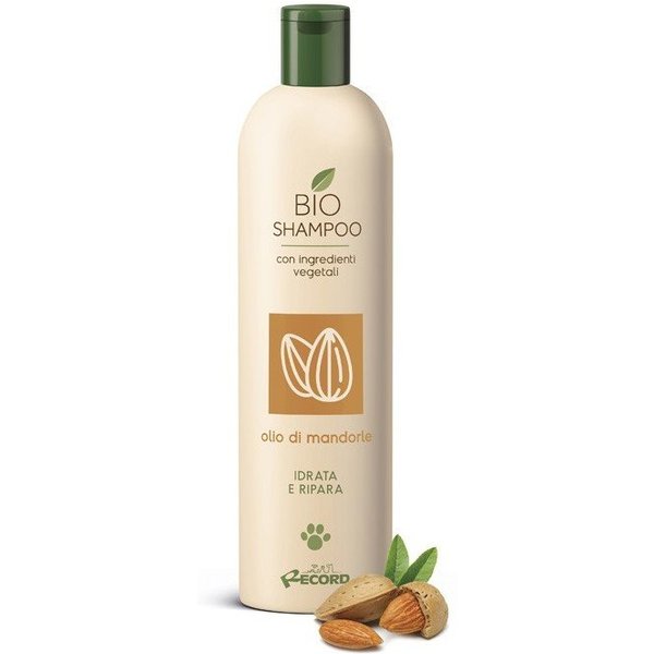 Record Shampoo Bio Olio di Mandorle 250ml per cani e gatti-image