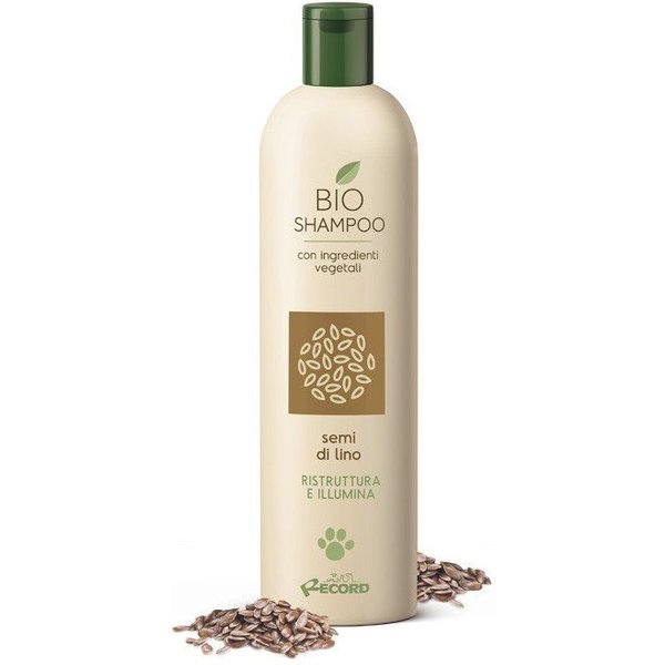 Record Shampoo Bio Semi di Lino 250ml per cani e gatti-image