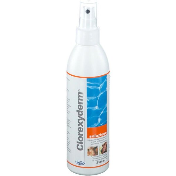 ICF Clorexyderm Soluzione 200ml disinfettante cani gatti-image