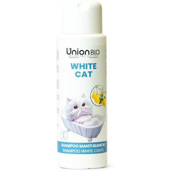 Union Bio White Cat 250ml shampoo per manti bianchi-image